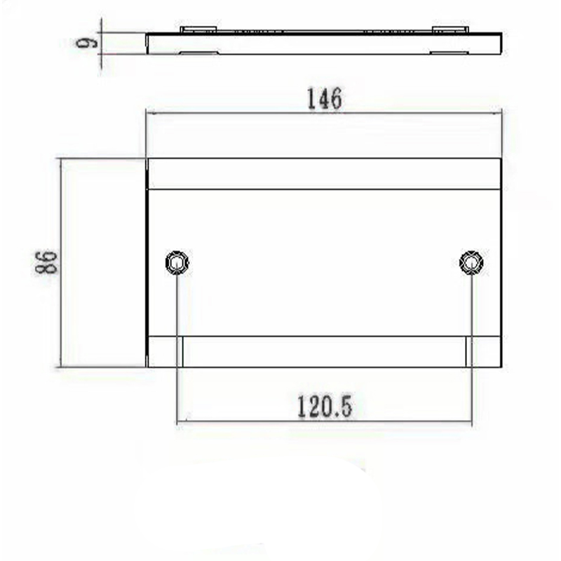 سوکت سوئیچ 2 x 13 آمپر باکلیت با نئون HK6213HN