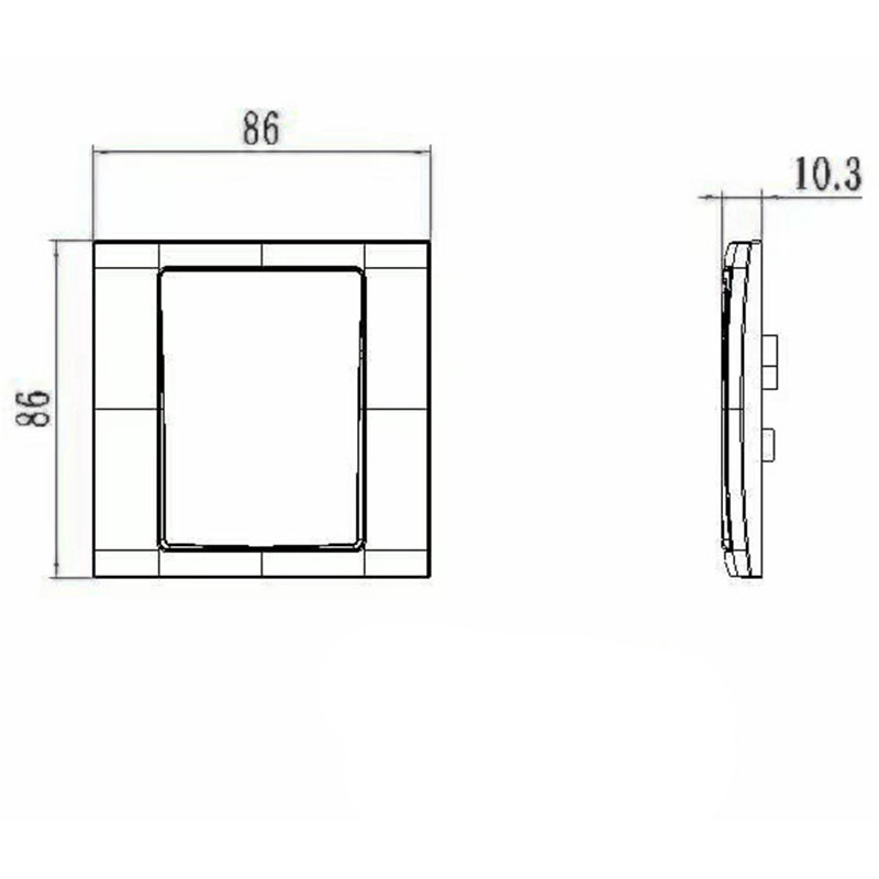 سوکت ماهواره پلاستیکی 1 گنگ HK6169S