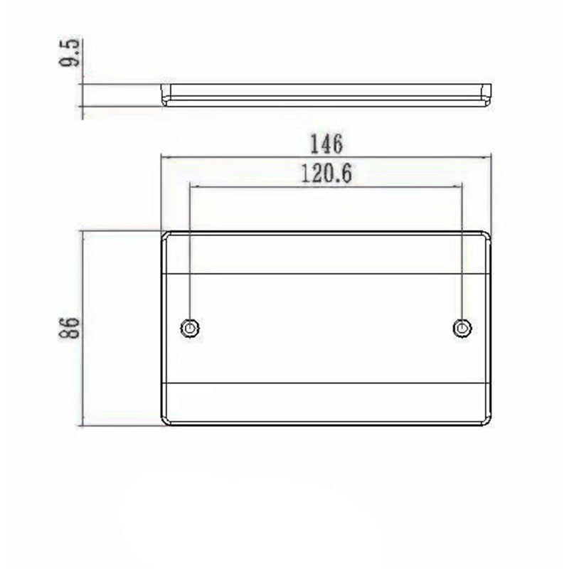 سوکت سوئیچ یونیورسال Bakelite 2 Gang با 2 USB (5V 2100mA) HK6216V-UN-UB